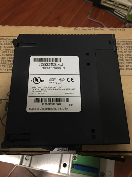 GE Fanuc IC693CMM321-JJ 90-30 TCP/IP Module