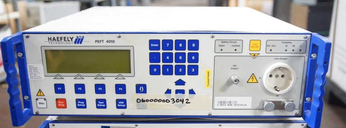 HAEFELY PEFT 4010 BURST TEST SYSTEM