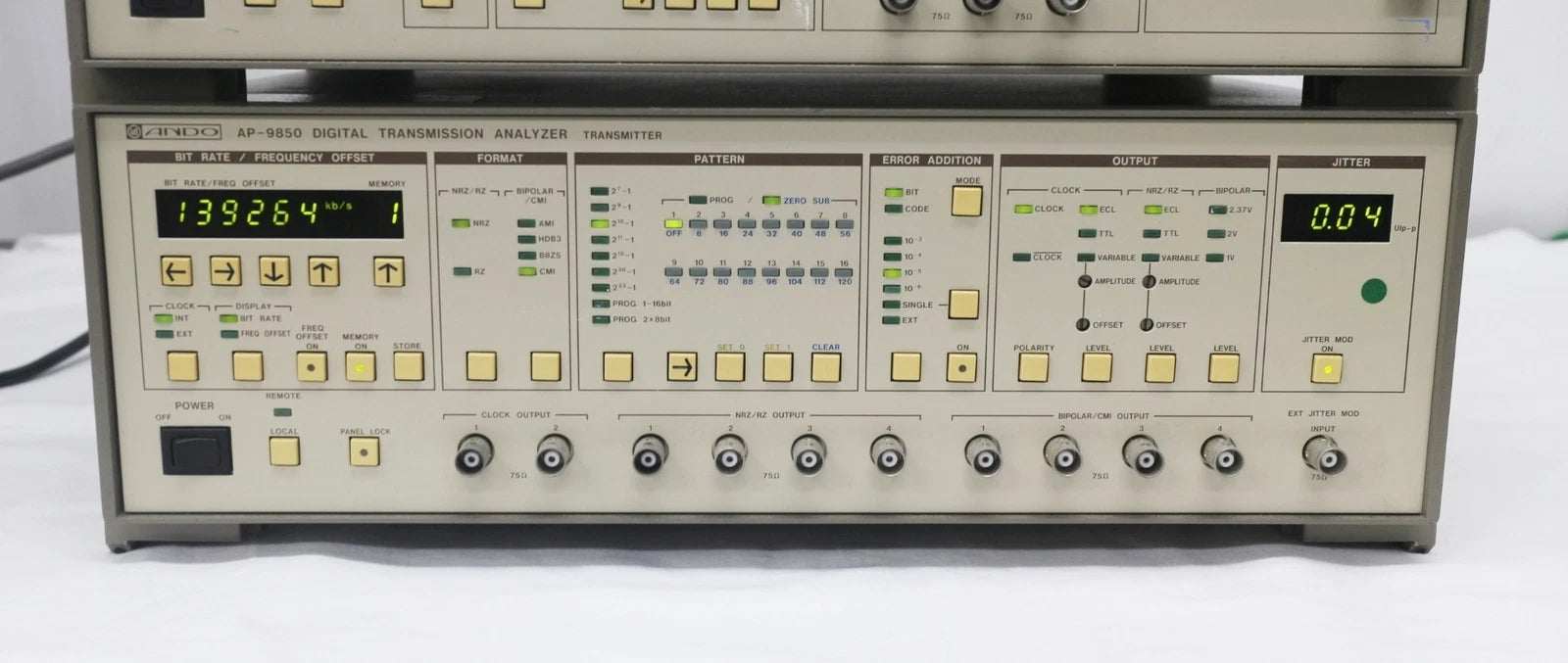 ANDO AP9850 Digital Transmission Analyzer