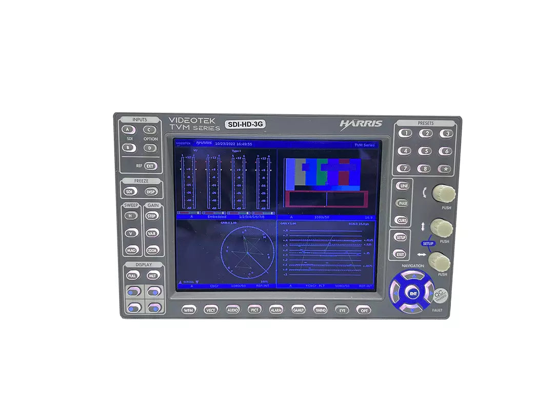 Harris TVM9140PKG-3GB Multiformat Video Waveform Monitor