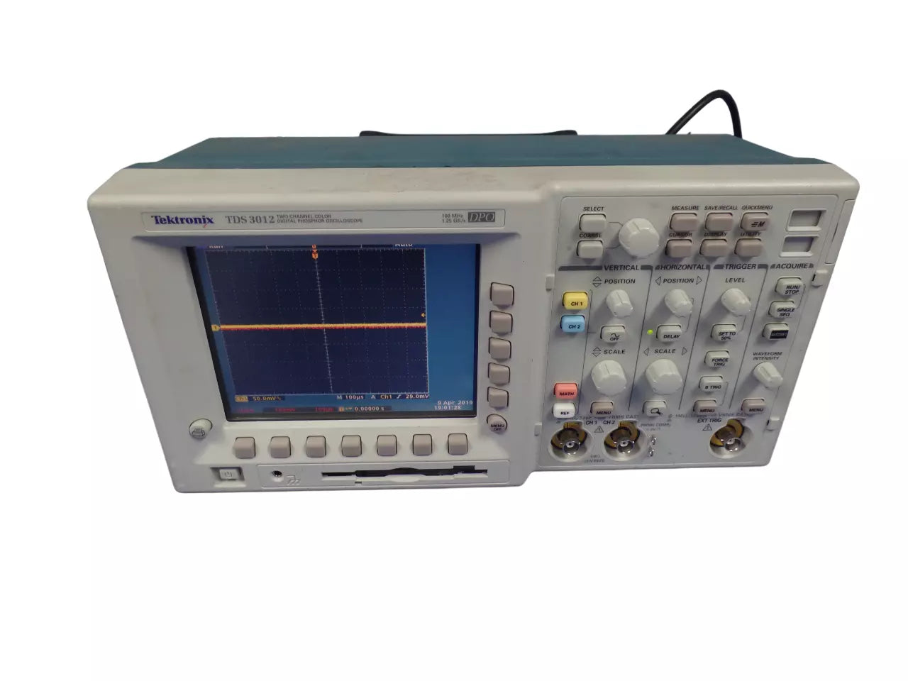 Tektronix TDS3012 Two Channel Oscilloscope - 100 MHz, 1.25 GS/s DPO