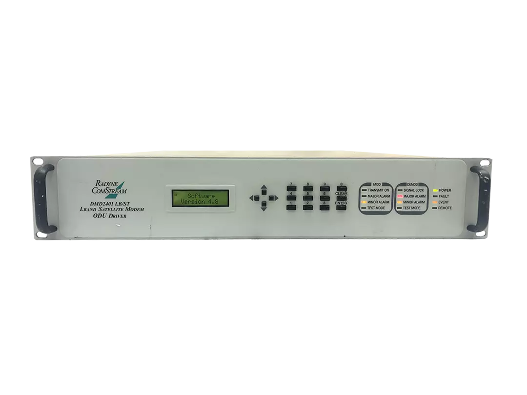 Radyne ComStream DMD2401 LBST L-Band Satellite Modem and ODU Driver IF