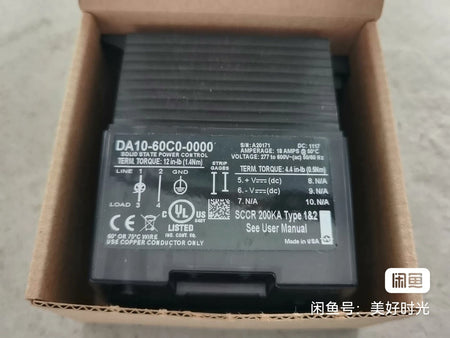 NEW-OPEN-BOX DA10-60C0-0000 Solid-State Relay By DHL / FedEx #B7542 CL