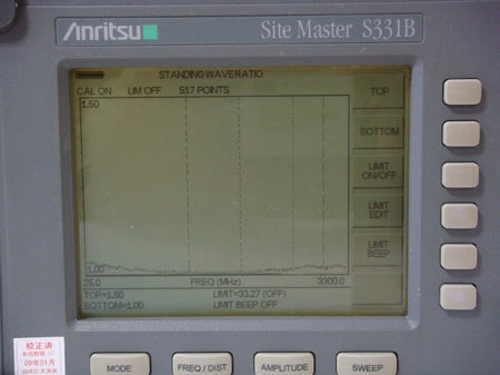 ANRITSU S331B 25MHz-3300MHz Site Master