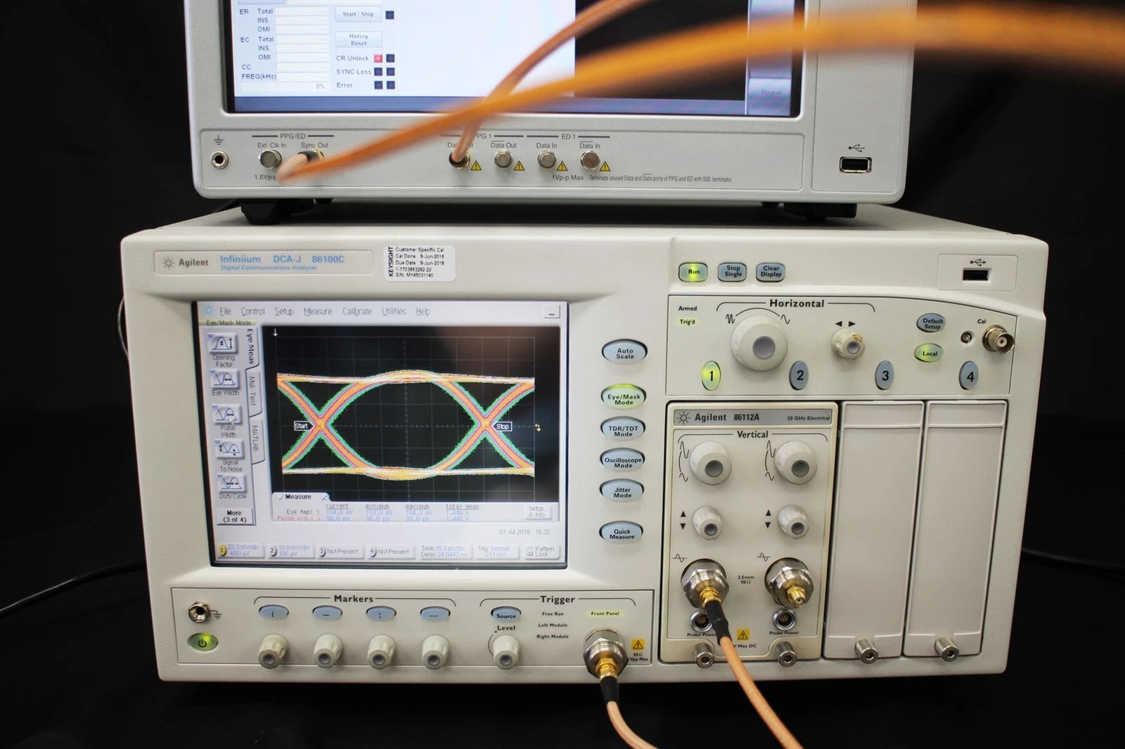 Agilent 86100C /001/092/200/201/202 Infiniium DCA Oscilloscope Mainframe