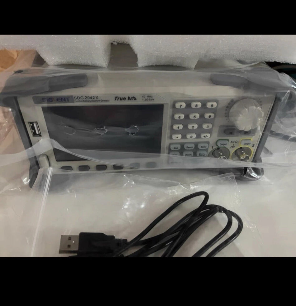 Siglent SDG2042X Function Arbitrary Waveform Generator - 2 Channels/40MHz/1.2G