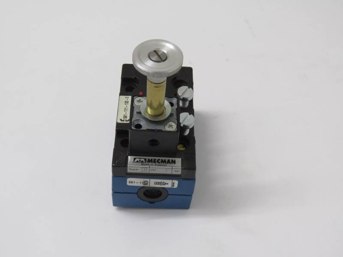 New Rexroth Mannesmann 581-111-132-0 Pneumatic Valve