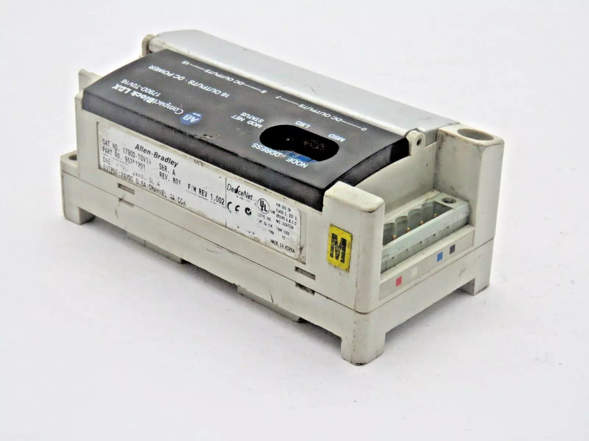 Allen-Bradley 1790D-T0V16 Compact Block LDX 24 VDC - USED