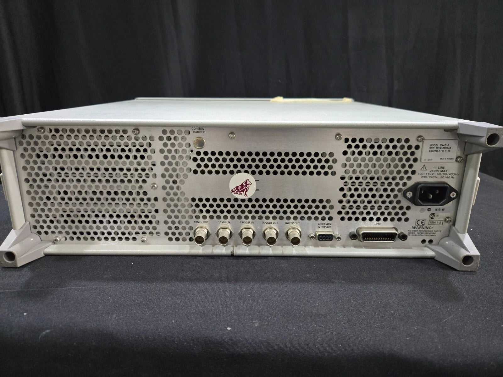 Agilent E4421B 250kHz-3GHz Signal Generator Selling AS-is (0648)