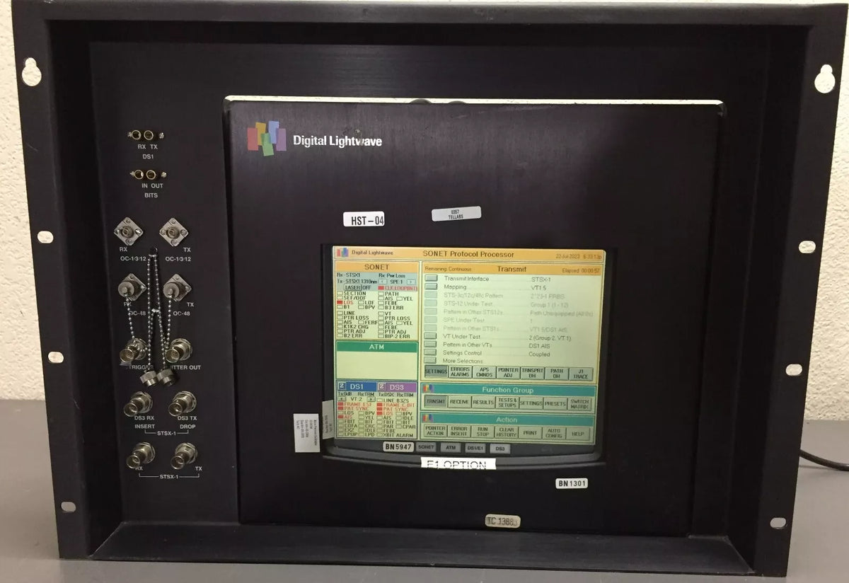 Digital Lightwave ASA-PKG-OC12 Sonet Network Information Analyzer with Special Tray
