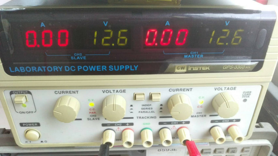 GW Instek GPS-3303 DC Power Supply 3 Channels