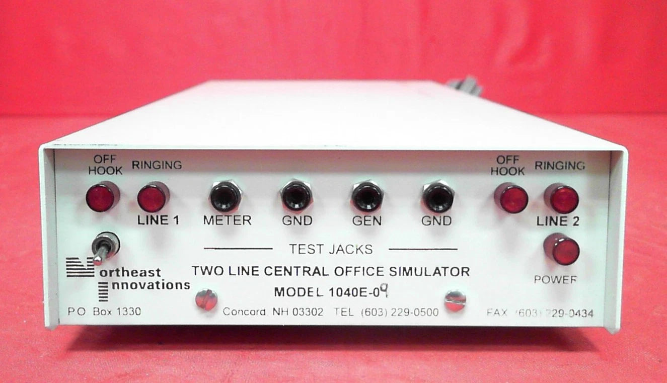 Northeast Innovations 1040E Two Line Central Office Simulator