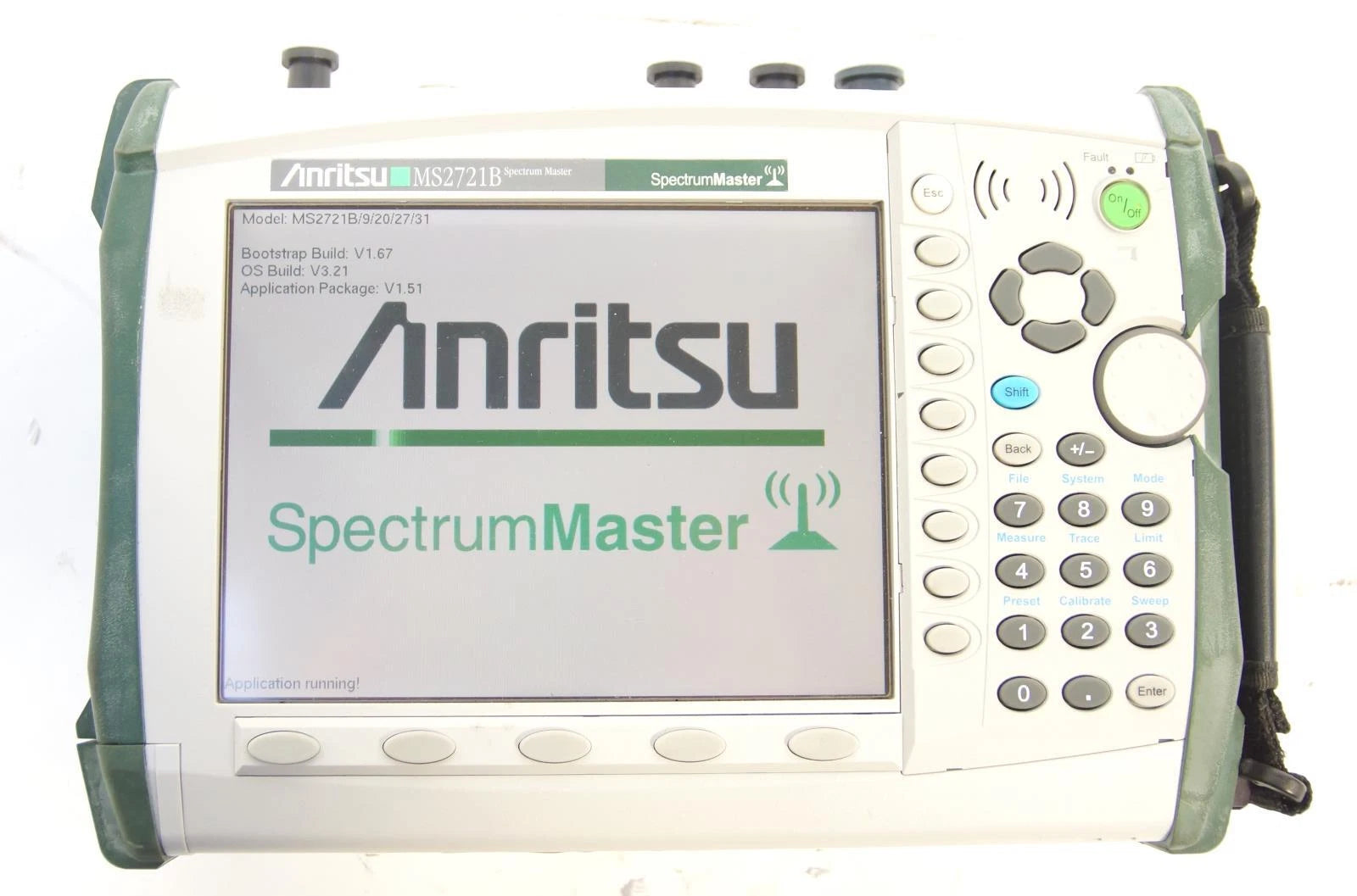 Anritsu MS2721B Spectrum Analyzer 9kHz to 7.1GHz Options 9/ 20/ 27/ 31