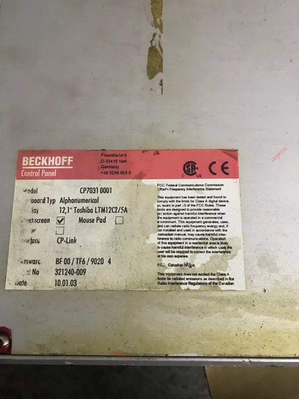 Used CP7031001 Free