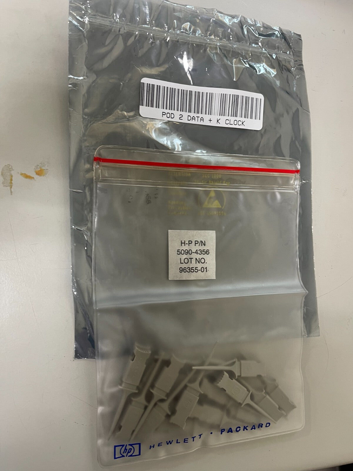 HP Agilent 5090-4356 IC Clips FOR HP 1670G Logic Analyzer