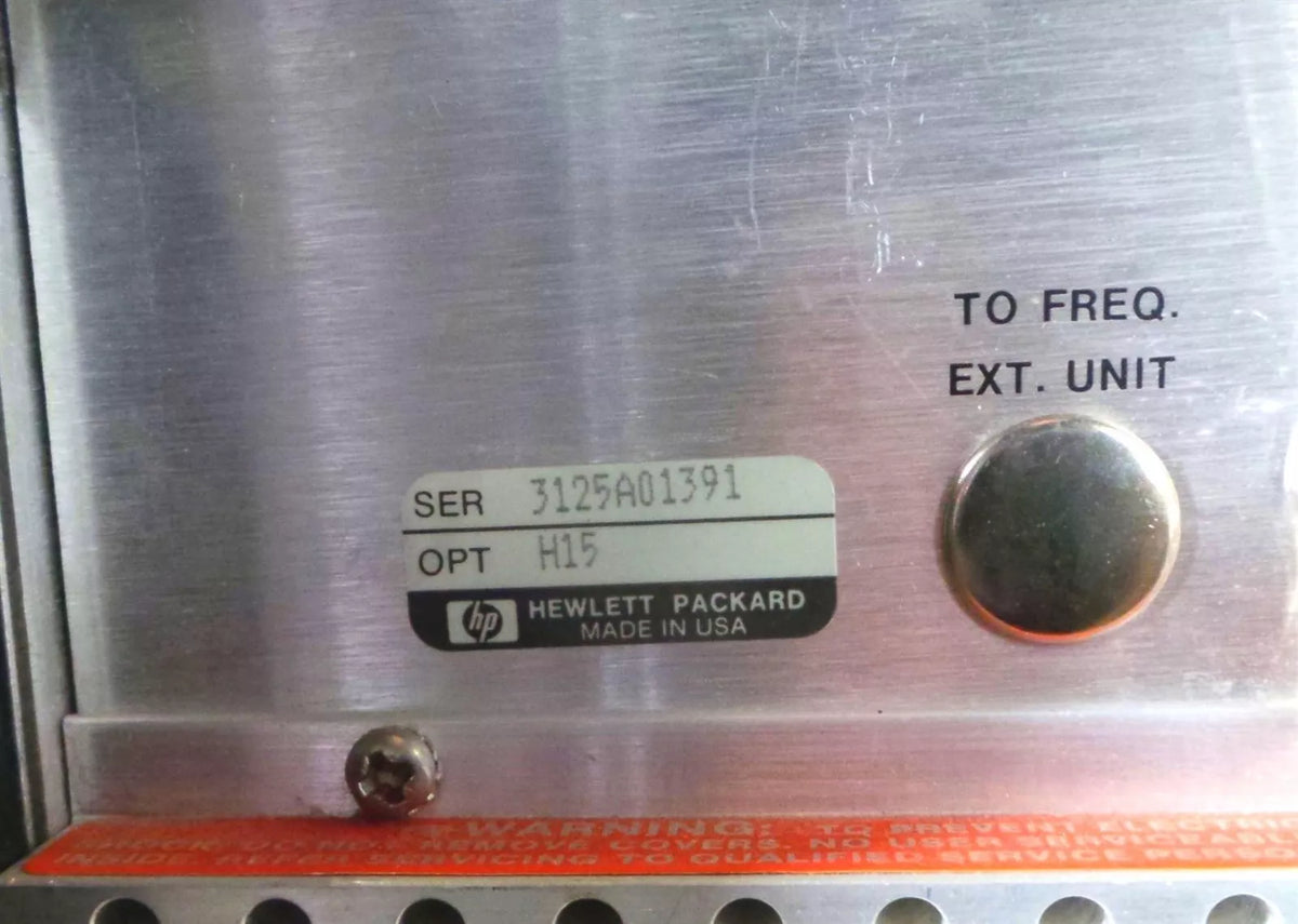 HP 8671B CW Generator 2.0 to 18GHz - High Precision Signal Generator