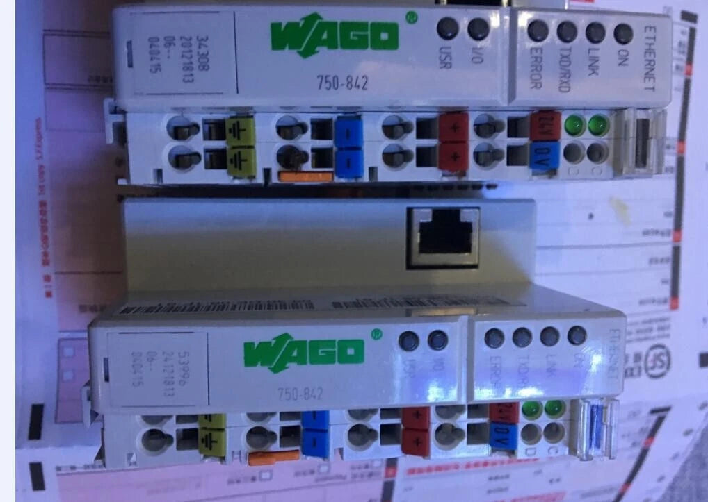 WAGO 750-842 PLC Controller Module for Industrial Automation
