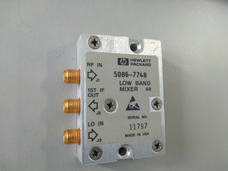 HP Agilent 5086-7748 , 5086-7908 Low Band Microwave Mixer for 856x series - XG eqpt