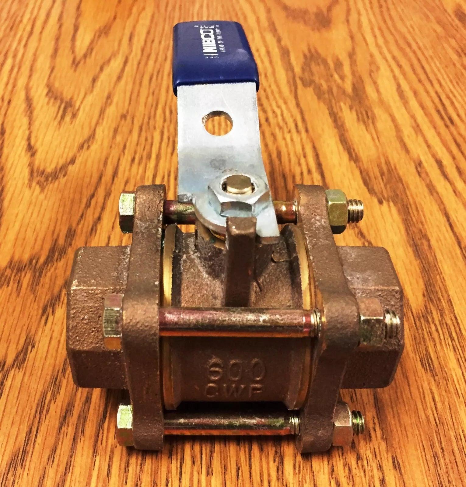 Nibco Material # NL9950A T-595-Y 1 3PC THRD Ball Full Port BRZ Ball Valve