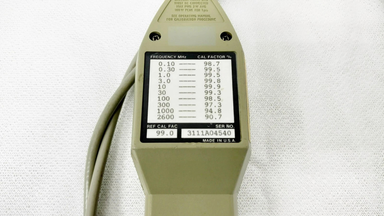 HP 8902A+11722A 1300MHz Measuring Receiver+Sensor