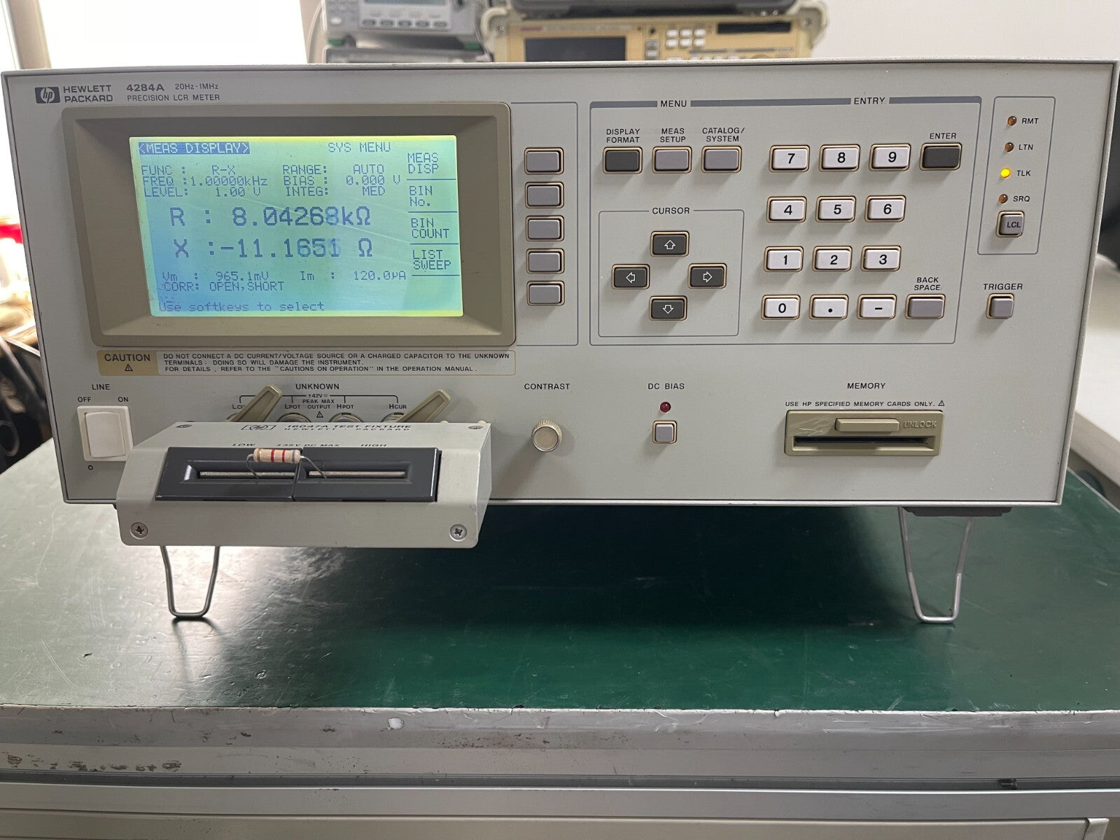 Agilent HP 4284A Precision LCR Meter 20Hz - 1MHz  _ 3114