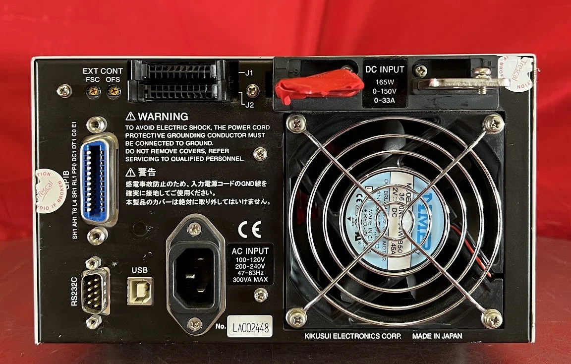 Kikusui PLZ164WA Multifunctional Electronic Load
