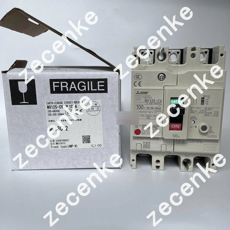 NEW Mitsubishi NV125-CV 3P 100A Circuit Breaker Fast Ship