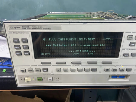 HP Agilent 83620B 83630B Signal Generator/Sweeper Cal’d Opt 8