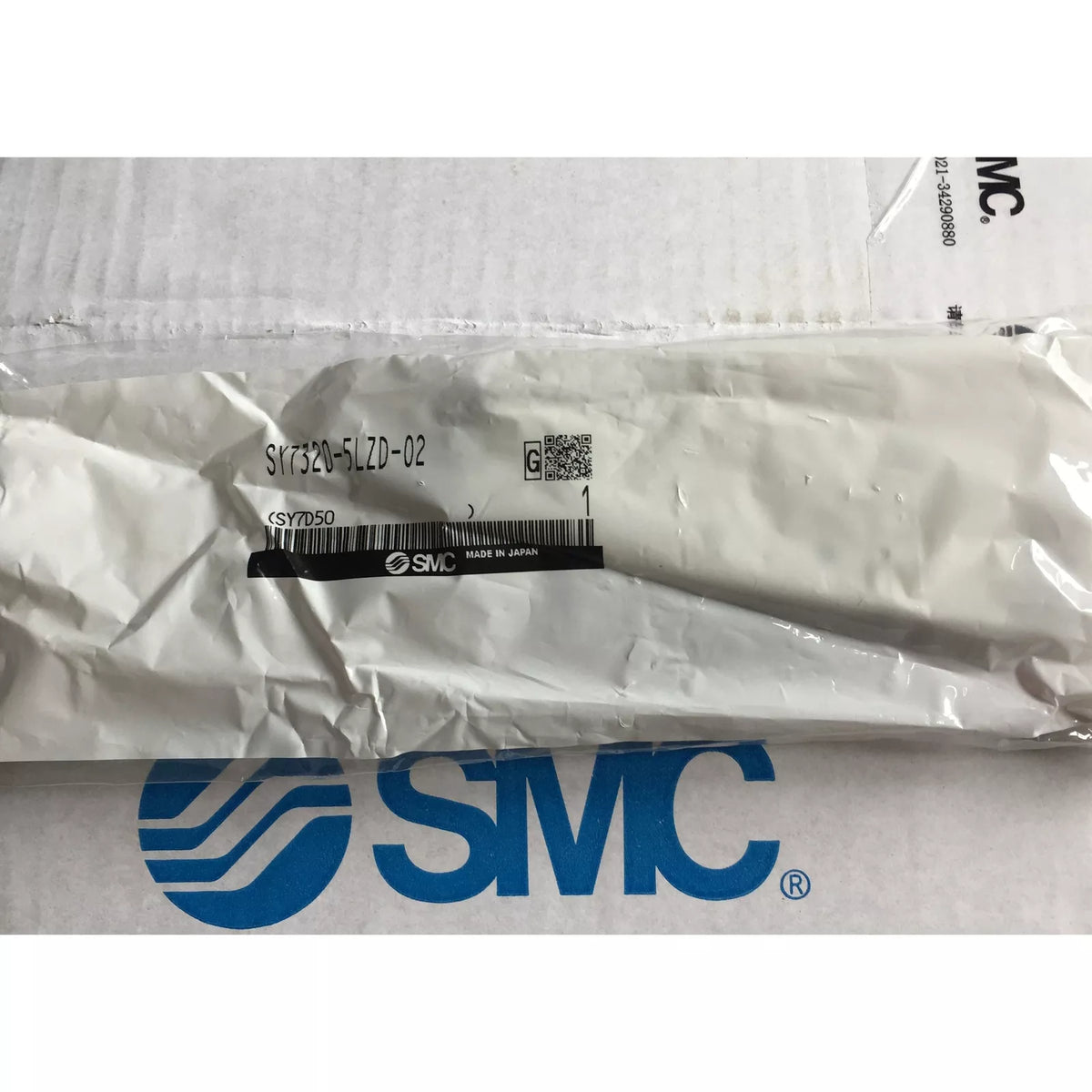 SMC SY7320-5LZD-02 Solenoid Valve - Expedited Shipping - New