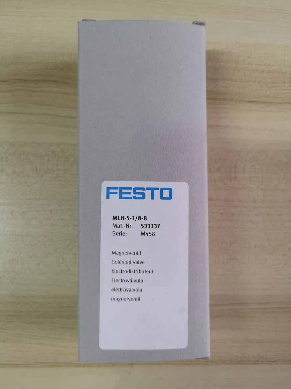 Festo MLH-5-1/8-B 533137 Solenoid Valve - 1PC New