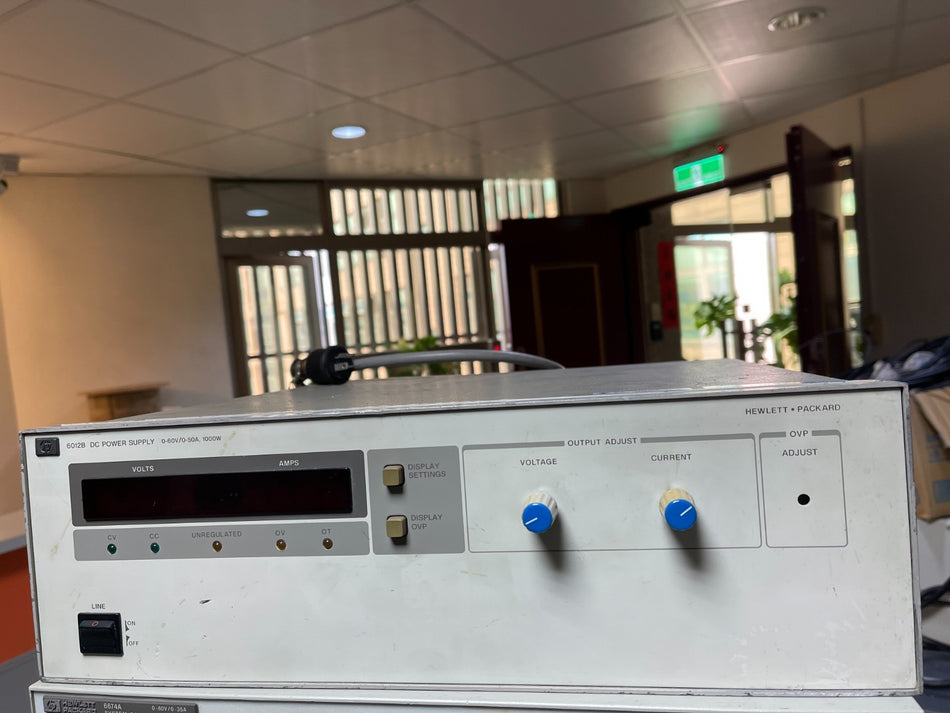 HP Agilent 6012B DC Power Supply 0-60V / 0-50A , 1000W
