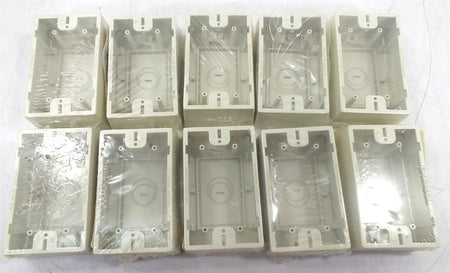 Lot of 10 Siemon CT4-BOX-02 Surface Mount Box
