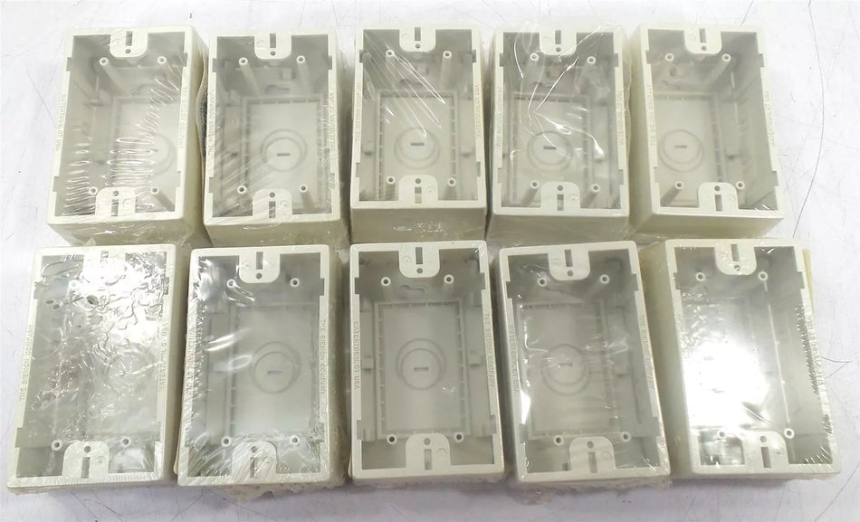 Lot of 10 Siemon CT4-BOX-02 Surface Mount Box