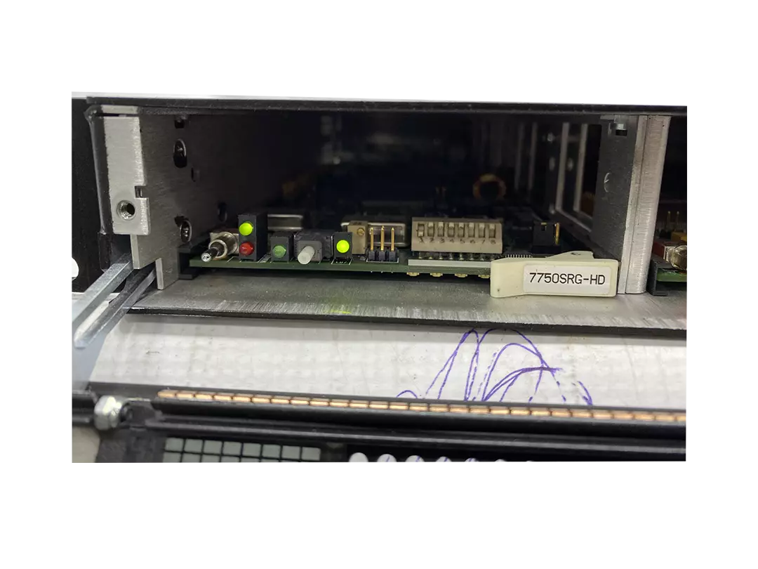 Evertz 7701 Multiframe with 7710DCDA-HD and 7750SRG-HD