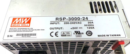 MEAN WELL RSP-3000-24 Power Supply - High Quality and Reliable