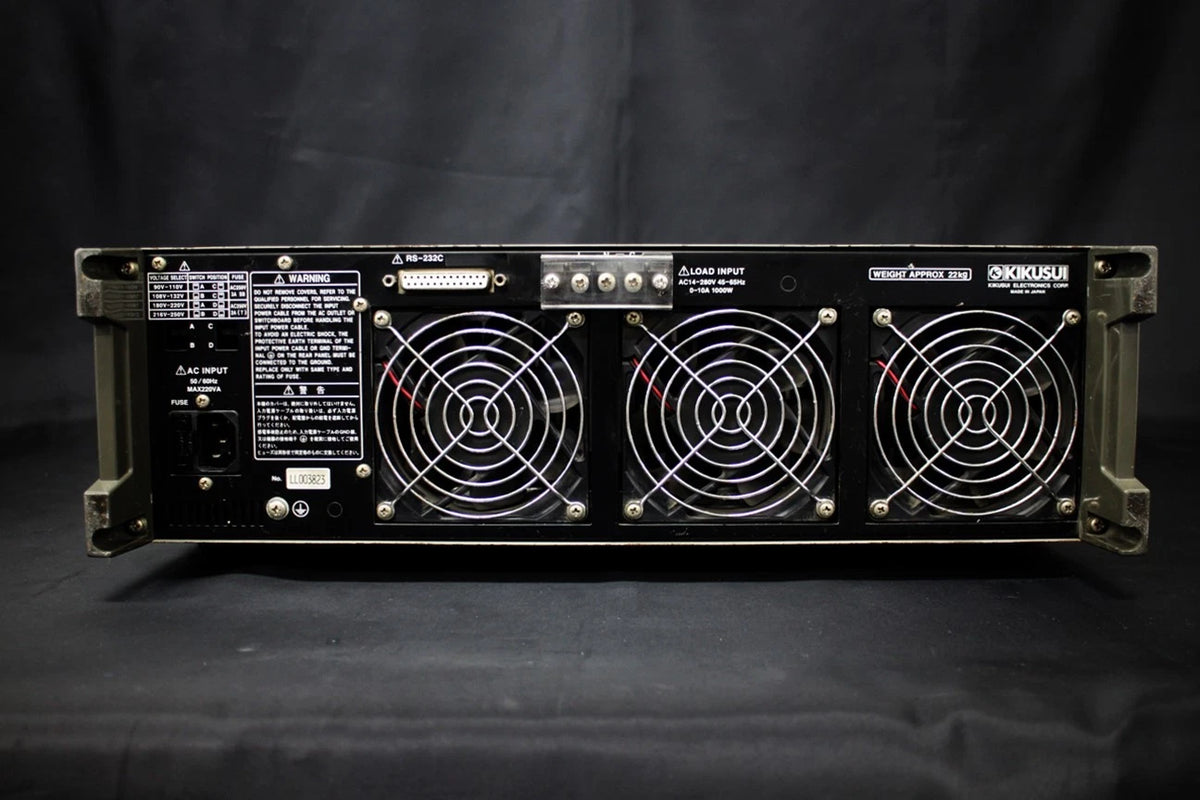 KIKUSUI PCZ1000 AC 1000W 280V 10A Electric Power Load
