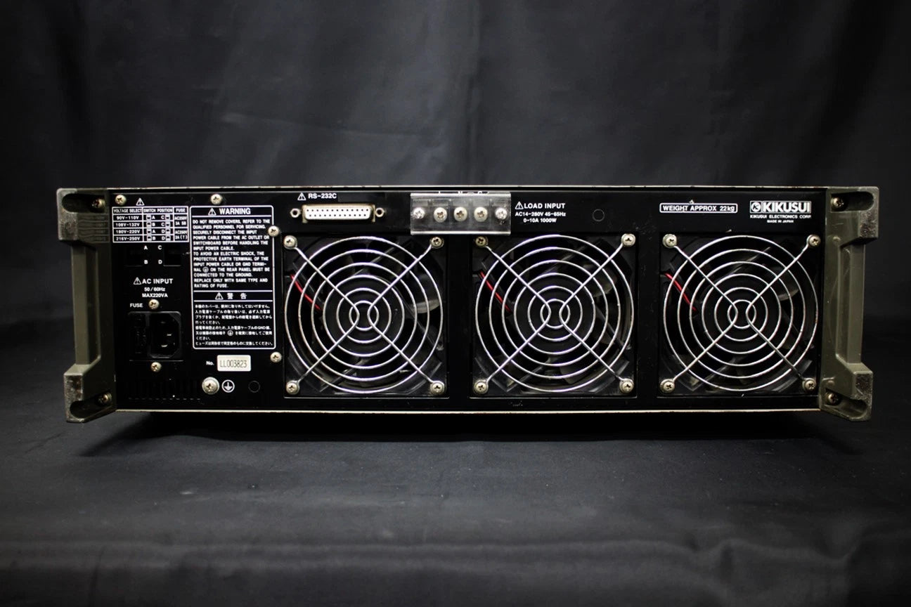 KIKUSUI PCZ1000 AC 1000W 280V 10A Electric Power Load