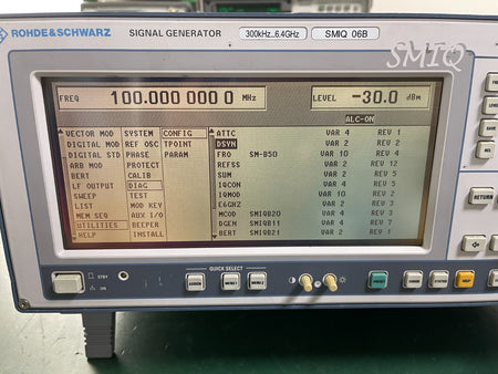 Rohde &amp; Schwarz SMIQ06B Vector Signal Generator 300 kHz to 6.4 GHz w/ BER _ 0006