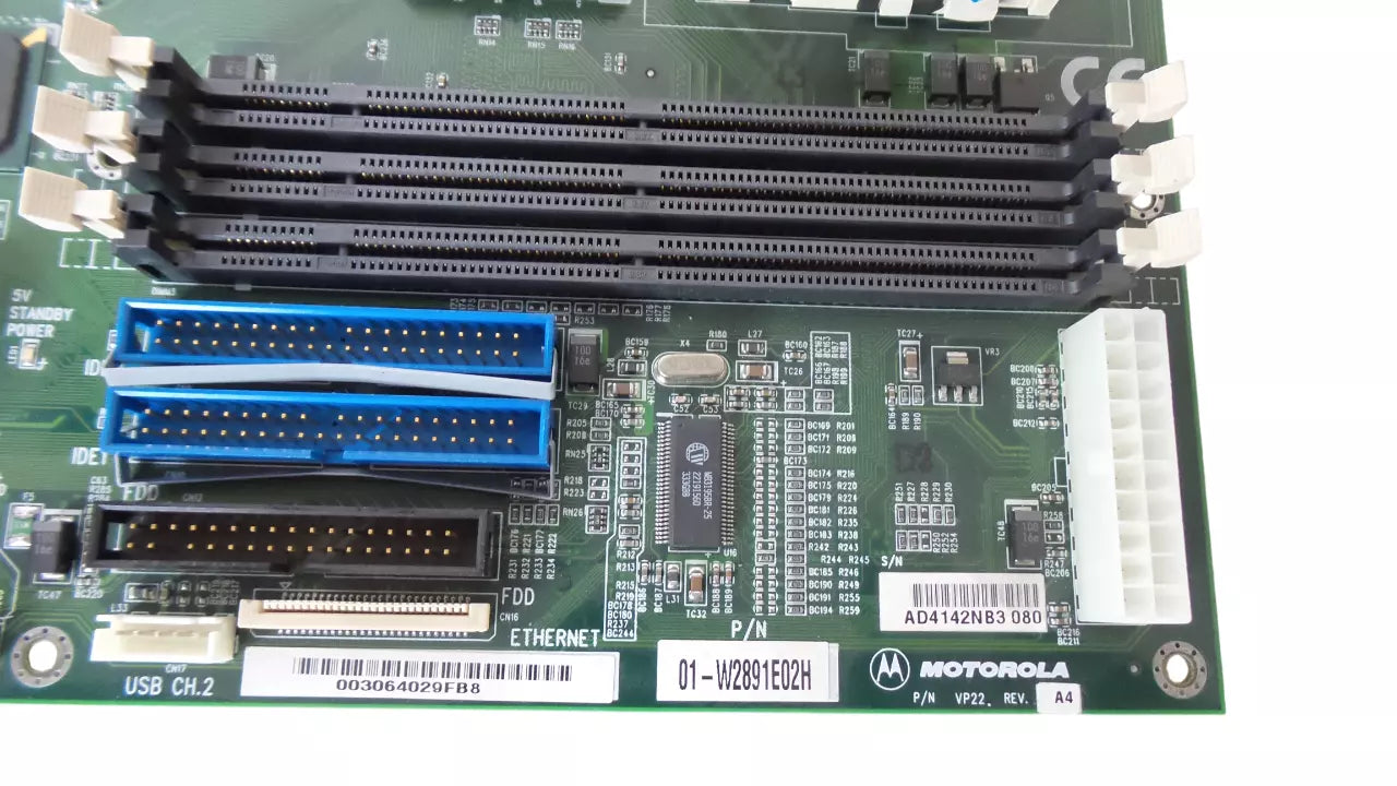 MOTOROLA 01-W2891E02H Motherboard VP22 Rev A4