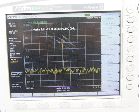 Anritsu MS2036C VNA Master 9MHz to 9GHz Vector Network Analyzer OPT 2/10/15