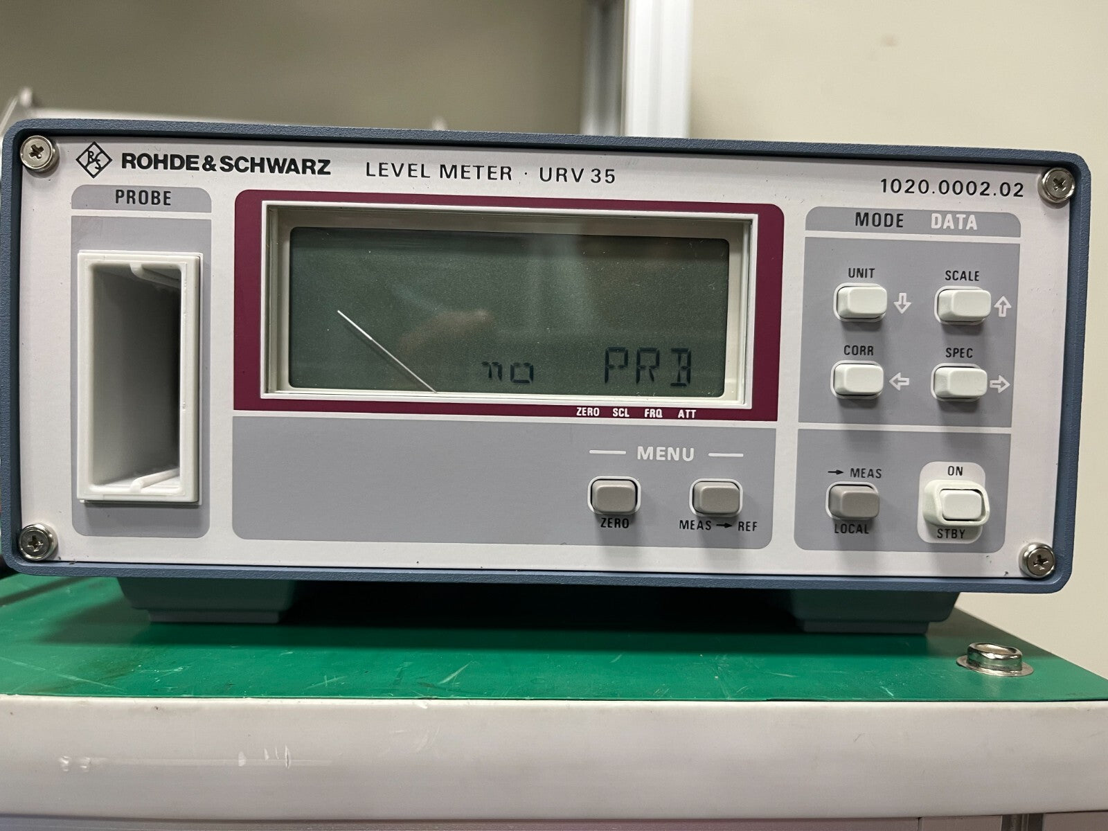 Rohde & Schwarz URV35 Level meter , 220~240 ACV - XG eqpt