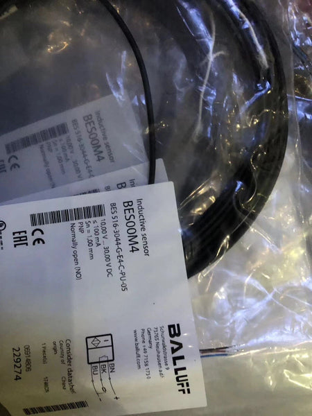 BALLUFF BES00M4 Proximity Sensor BES 516-3044-G-E4-C-PU-05