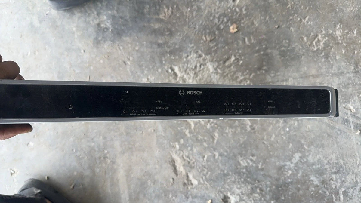 Bosch PLM-8M8 8-Channel Matrix Mixer with 90-Day Warranty