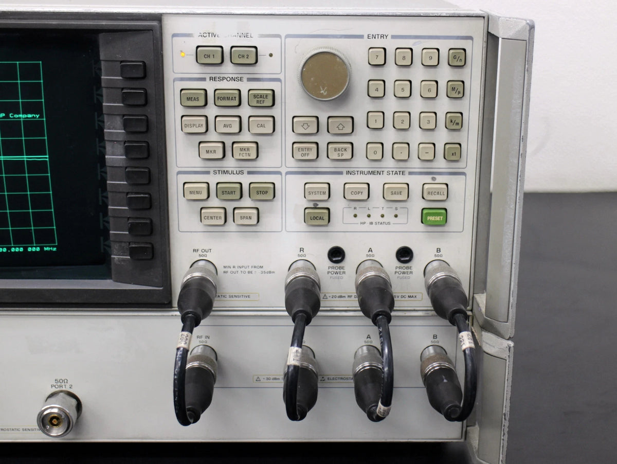 HP 8753B Network Analyzer with 85046A 300kHz-3GHz