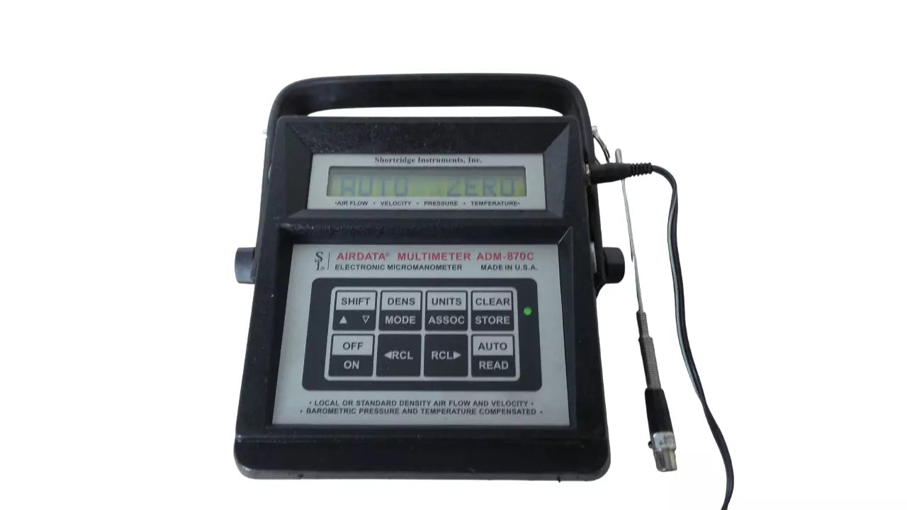 Shortridge Airdata Multimeter ADM 870C - Free Shipping