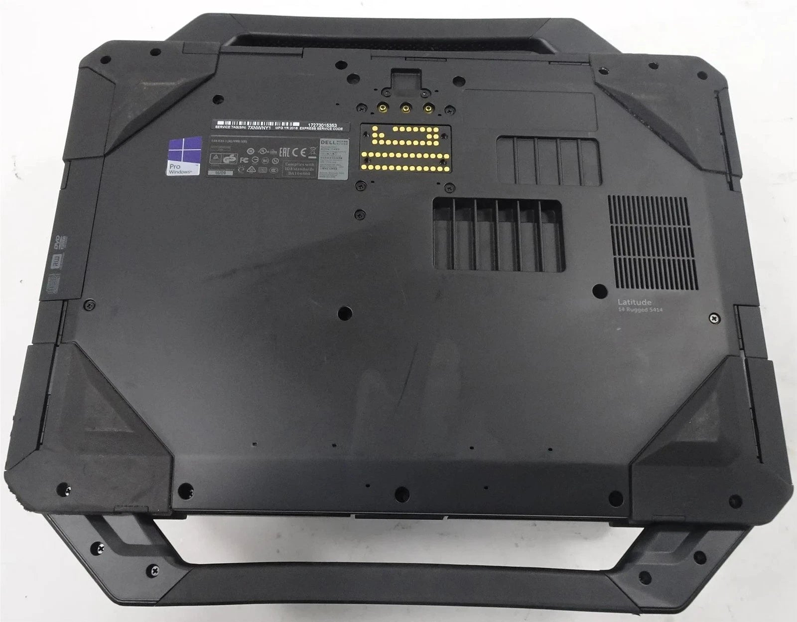 Lot 4 Dell Latitude Rugged 5414 Core i7-6600U 2.6GHz 16GB DVD-RW No HDD