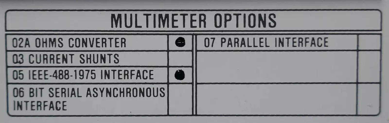 FLUKE 8506A Thermal RMS Digital Multimeter
