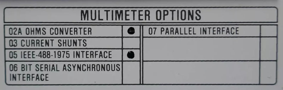 FLUKE 8506A Thermal RMS Digital Multimeter
