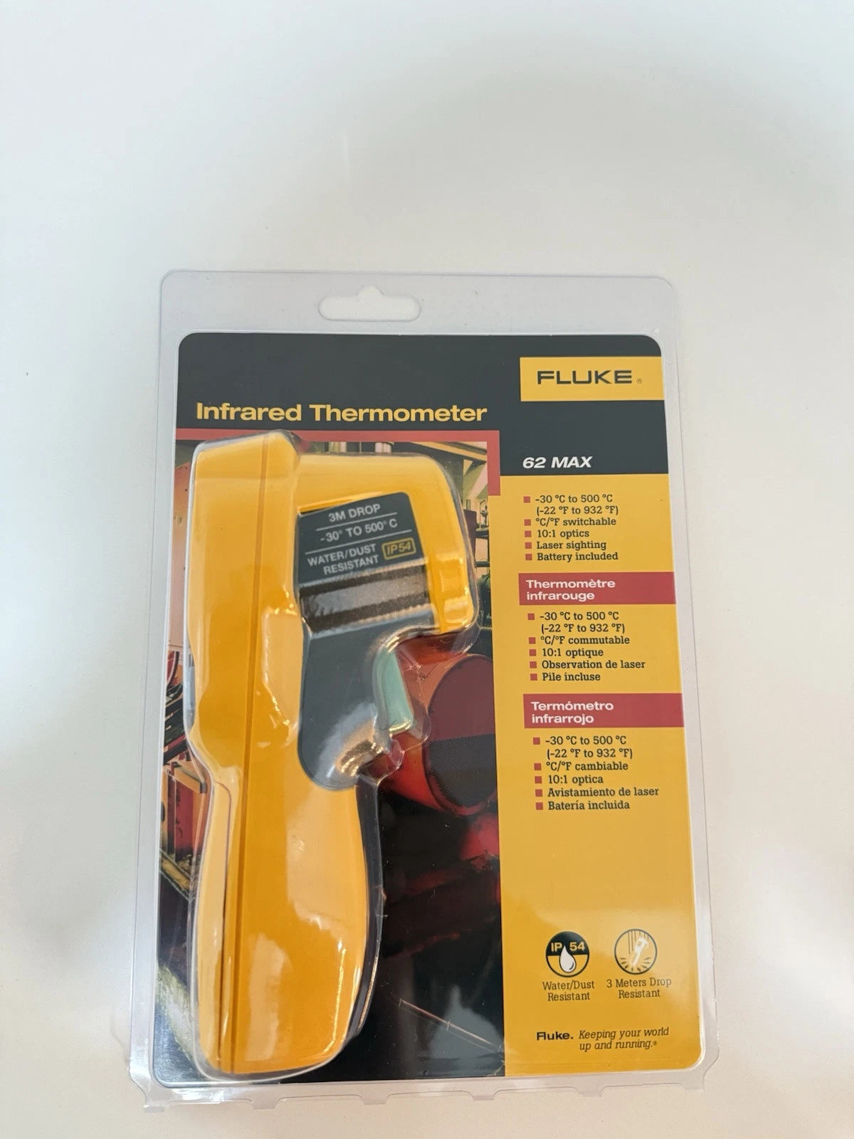 Fluke 62 Max Infrared Thermometer - New Factory Sealed