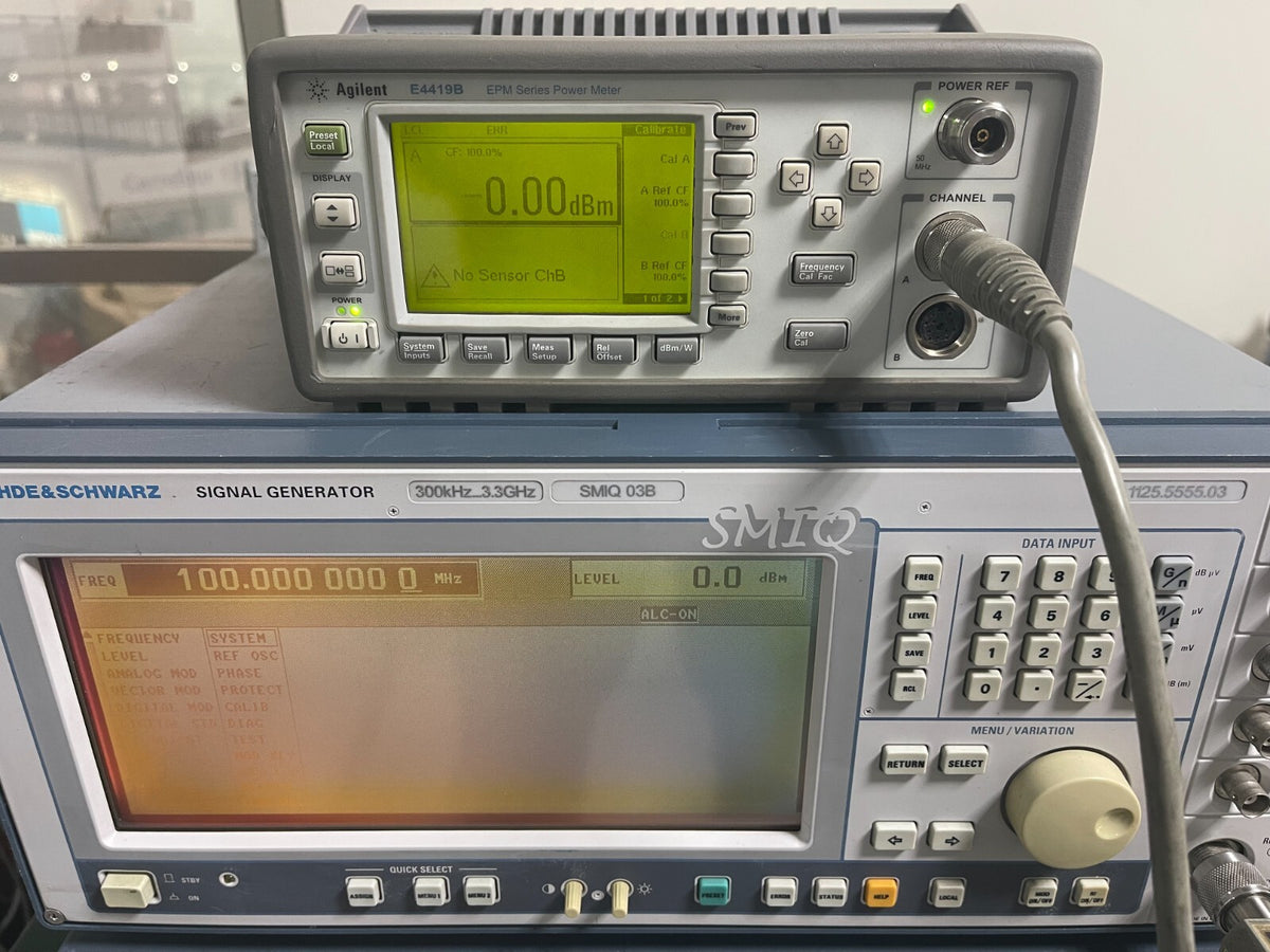 Agilent E4419B EPM Dual Channel Power Meter  _ QB43312241